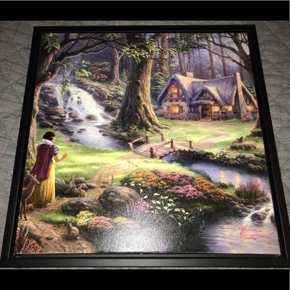 ♥️Thomas Kinkade canvas print♥️ - Picture 1 of 10